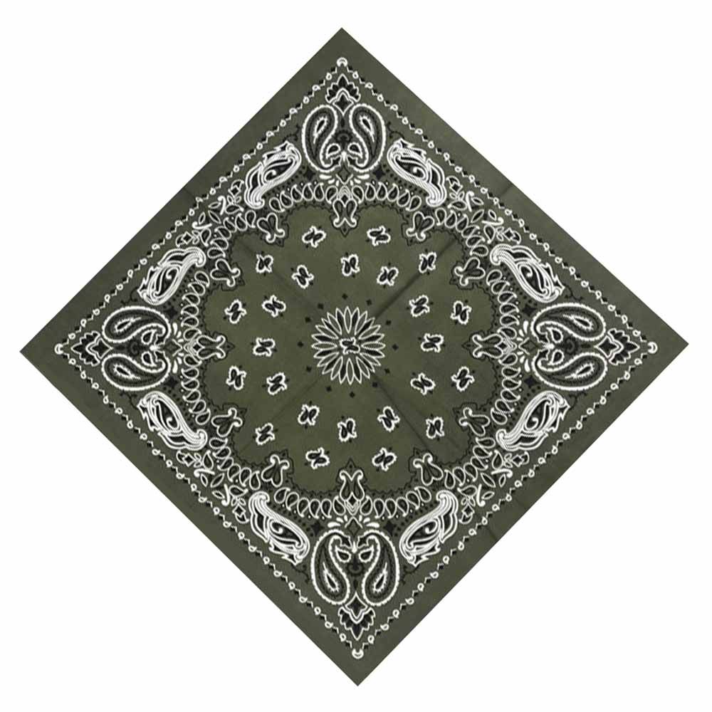 남성용 55cm*55cm 목목걸이/손목밴드, 그래피티, - Handkerchief Cotton Men 리뷰 및 가격